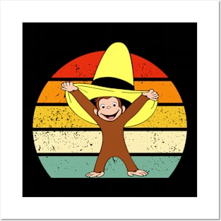 Curious George Trend Retro Posters and Art